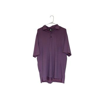 FootJoy Purple Polo Shirt Classic Fit